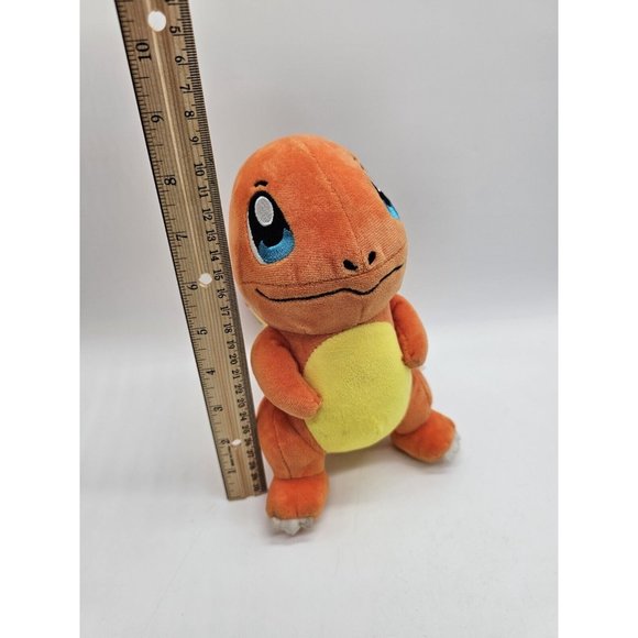 Pokemon Charmander And Sobble 8" Plush Pair Nintendo Vintage 1997 Charmander - Picture 12 of 13